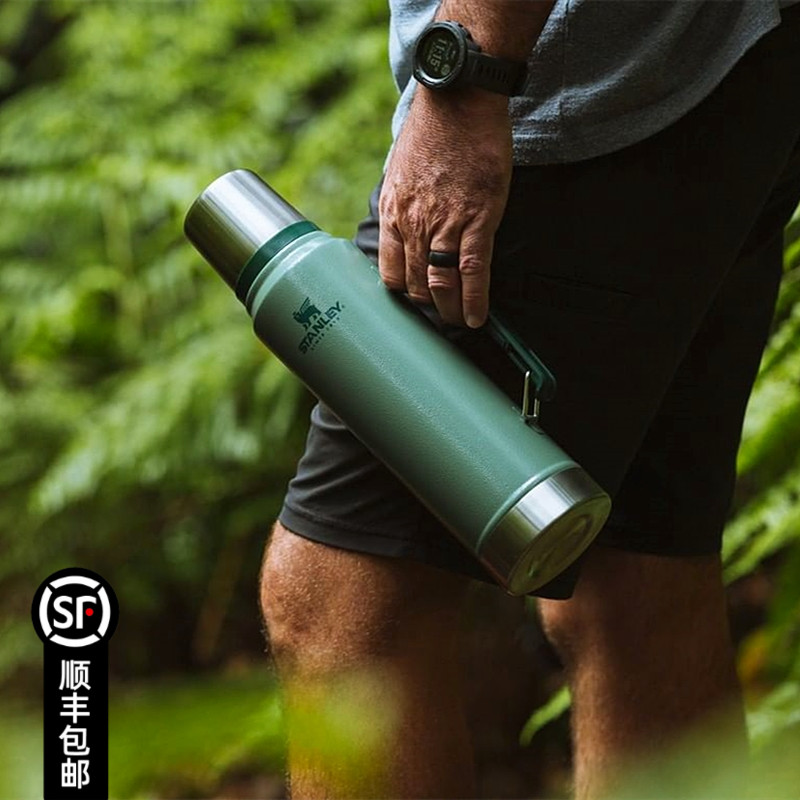 美国STANLEY史丹利304不锈钢户外便携保温水壶家用大容量保温水瓶