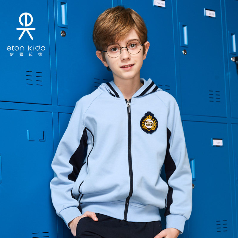 etonkidd伊顿纪德校服童装男童女童运动服15y063套装