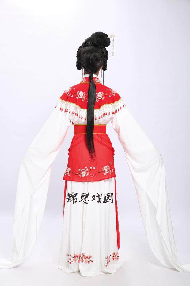 戏曲新款梅花花旦衣仿真丝小旦粤剧黄梅戏闽剧民族服装