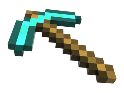 模型钻石我的世界组合镐钻石斧石铲玩具立体动漫游戏纸模