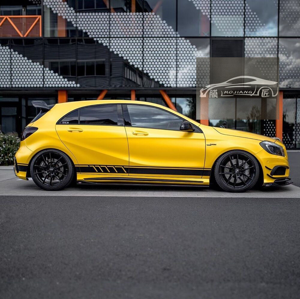 适用奔驰a45amg改装改装车车贴拉花a35la200lcla汽车装饰贴