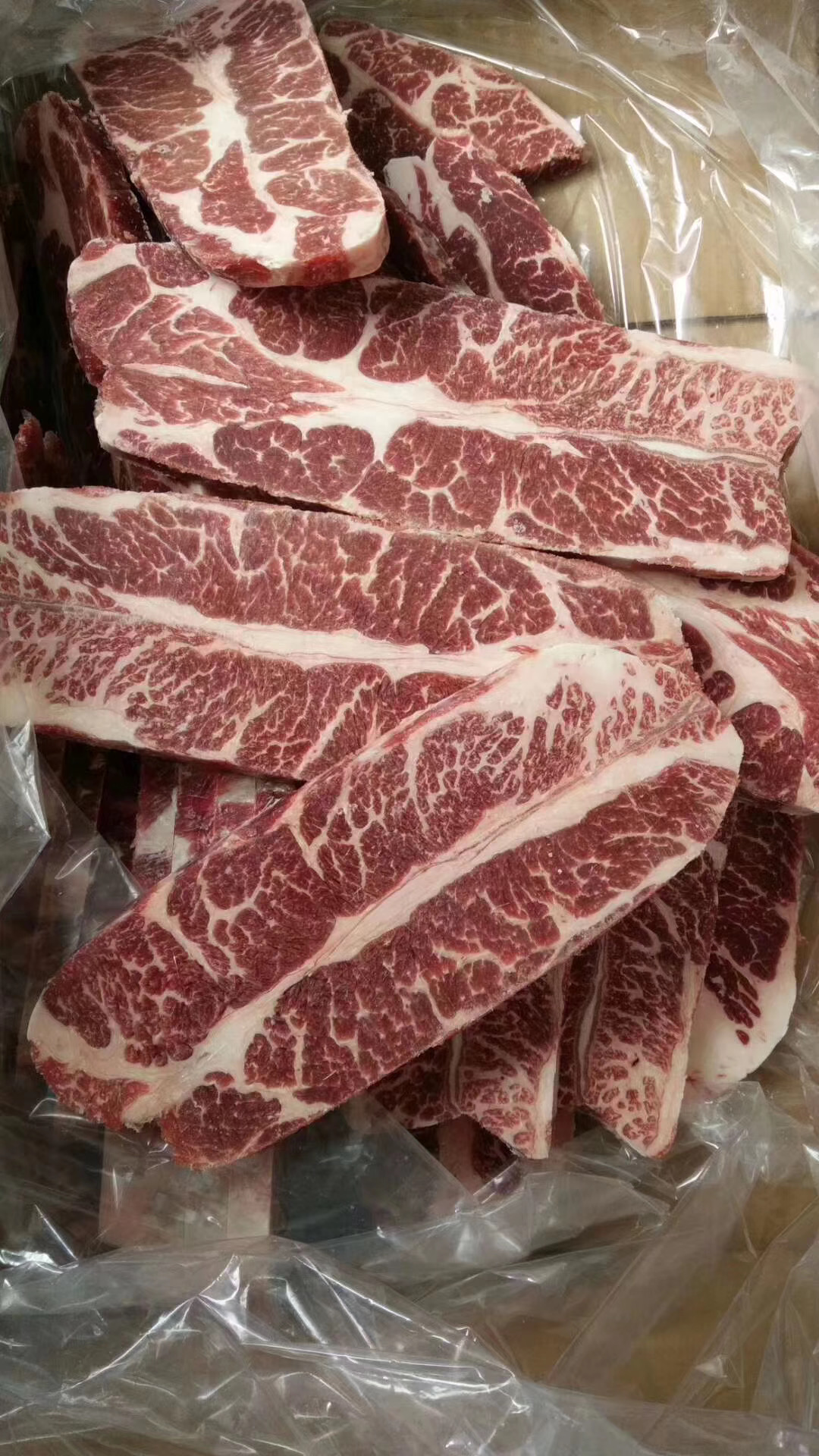 1500克牛小排小排肩胛m5谷饲发包红标prime3斤牛排