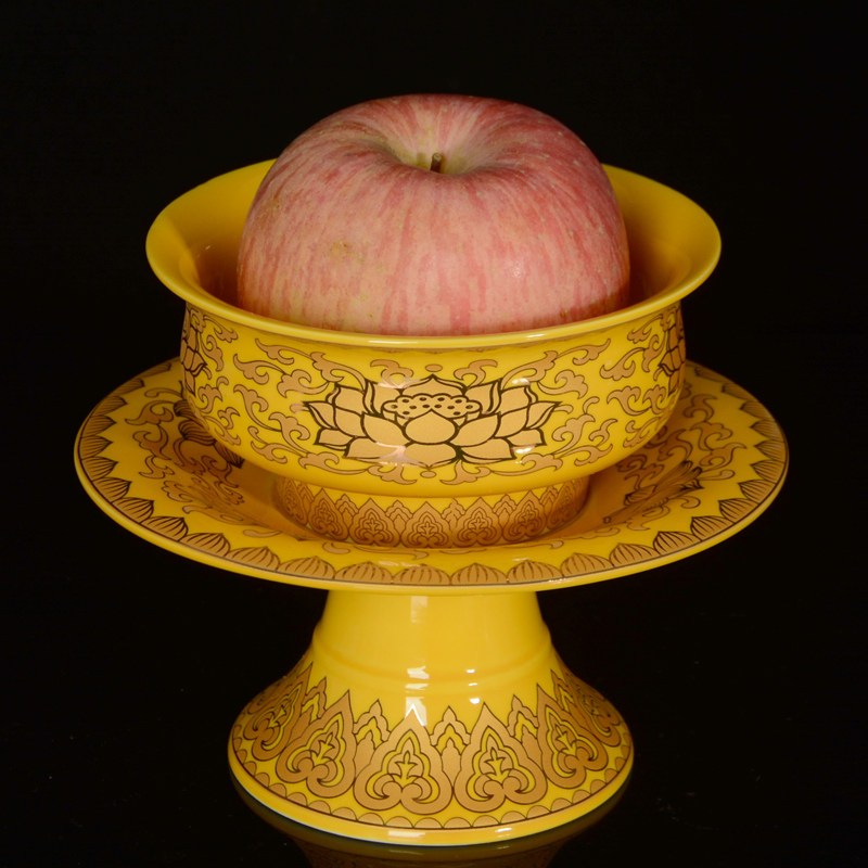 供碗供天家用供奉佛前斋菜碗供佛斋天供神拜拜装饰摆件