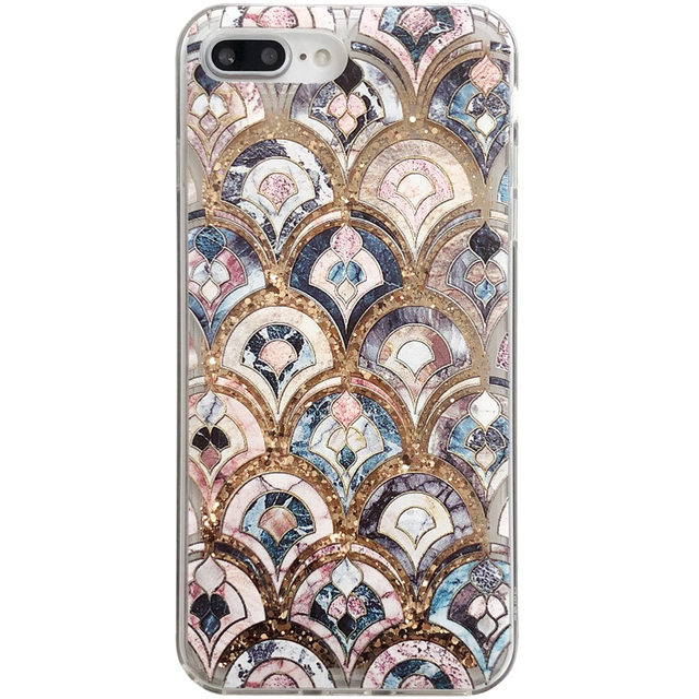 Simple fish scale quicksand liquid 8plus Apple x mobile phone case XS Max/iPhone7p/6 for 11 digital Simple fish scale quicksand liquid 8plus Apple x mobile phone case XS Max/iPhone7p/6 for 11 digital