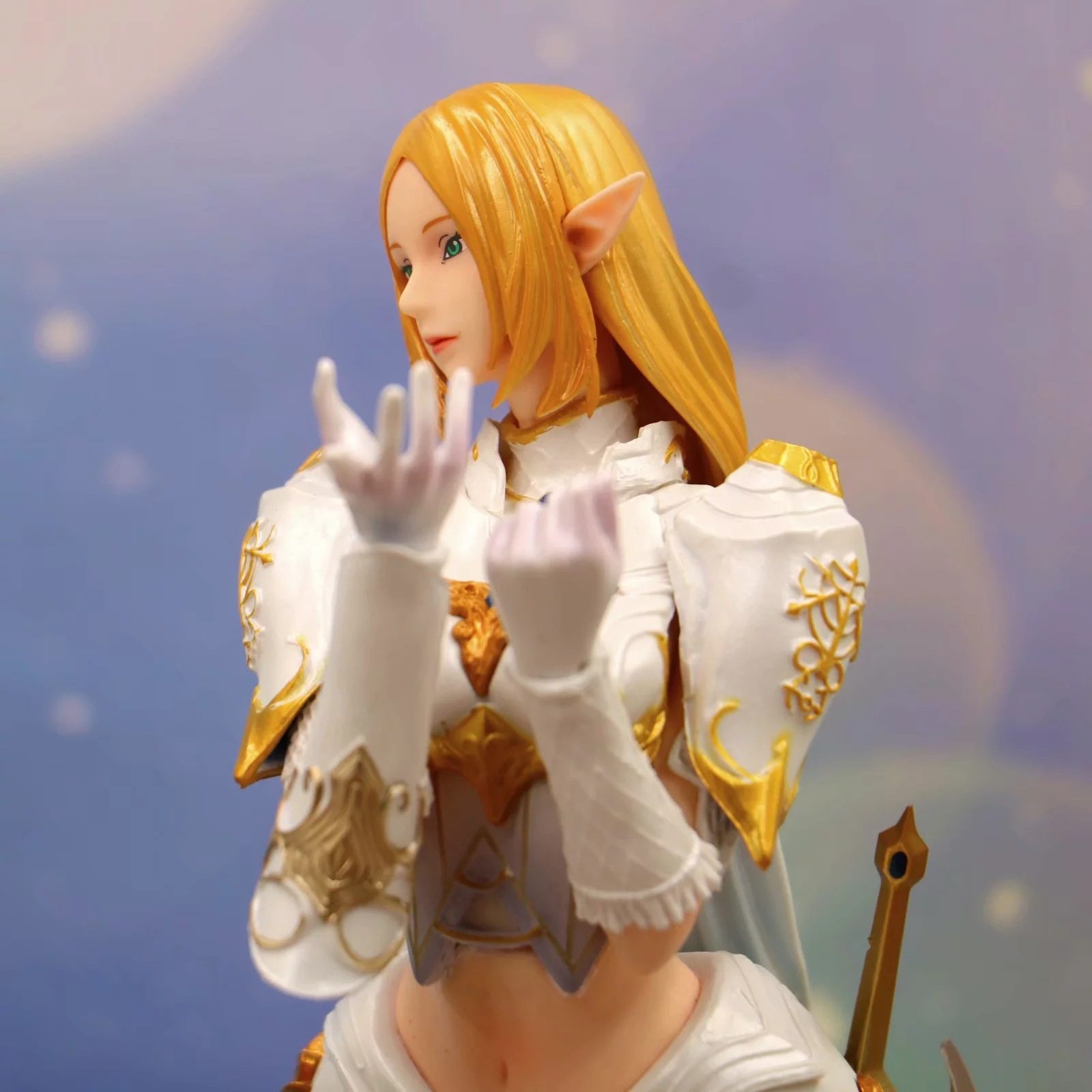 手办精灵模型法师次元白精灵ii天堂盒蛋