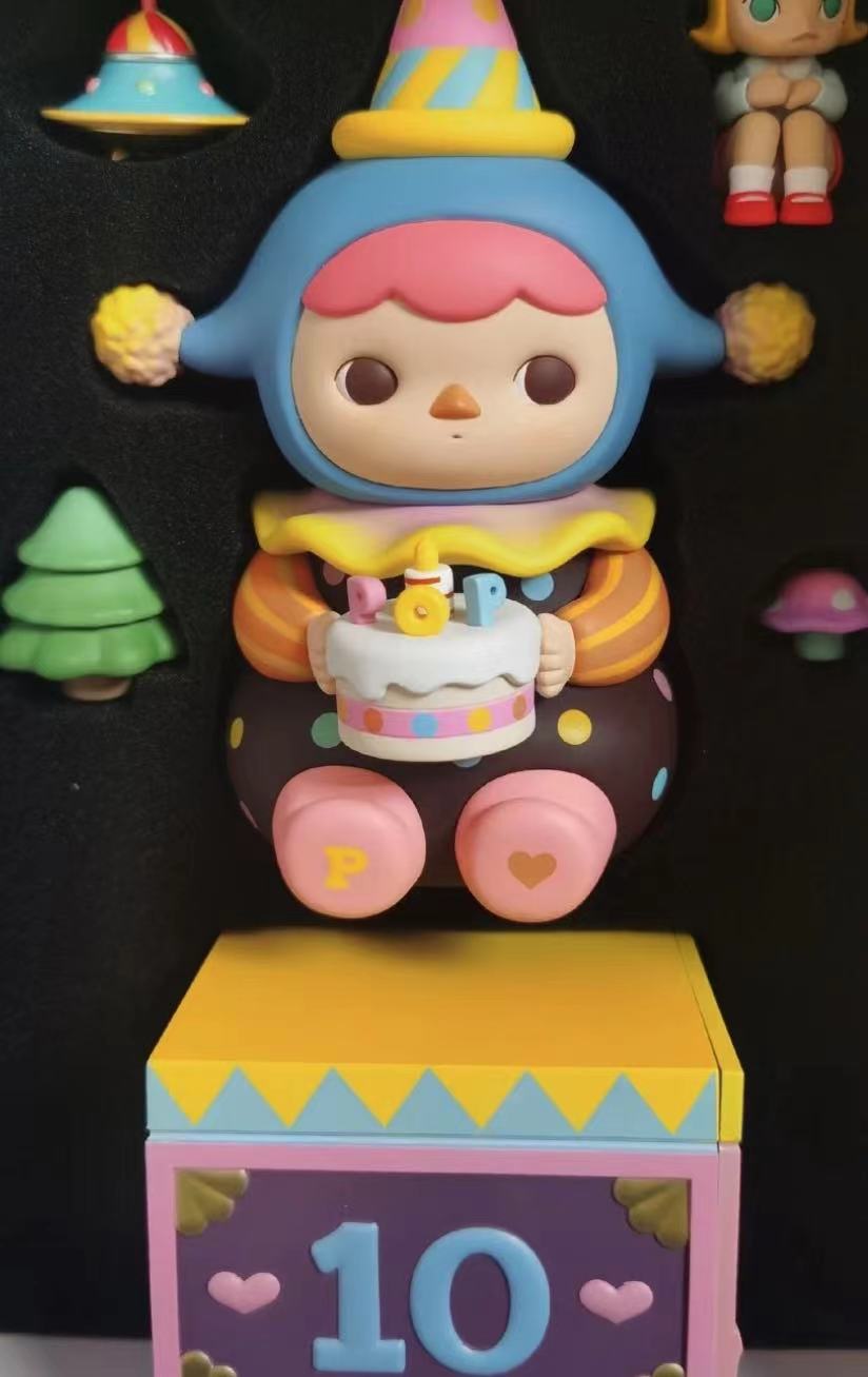 popmart泡泡玛特pucky毕奇生日宝宝大体限量手办潮玩盲盒