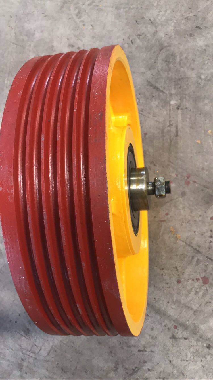 电梯蒂森重反绳轮400x5x6x7配件其他机电五金