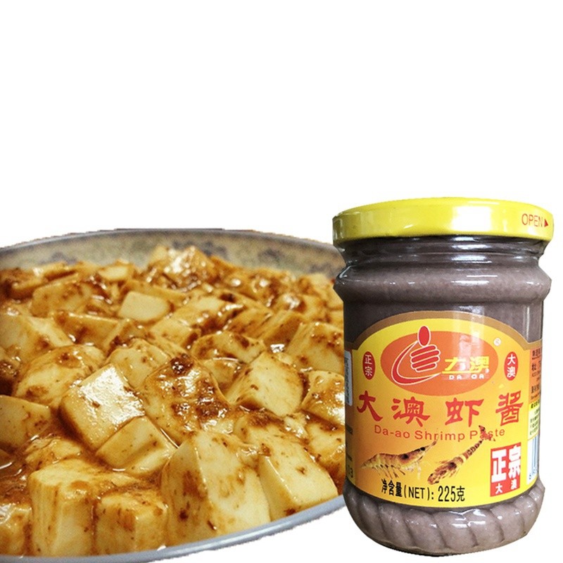 虾酱大澳225g瓶装幼滑虾膏炒饭炒菜拌饭拌面虾酱