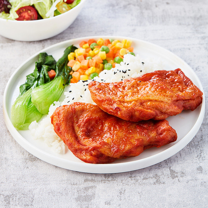 大成姐妹厨房全熟嫩烤鸡腿排400g*4袋奥尔良熟食去骨鸡排微波即食