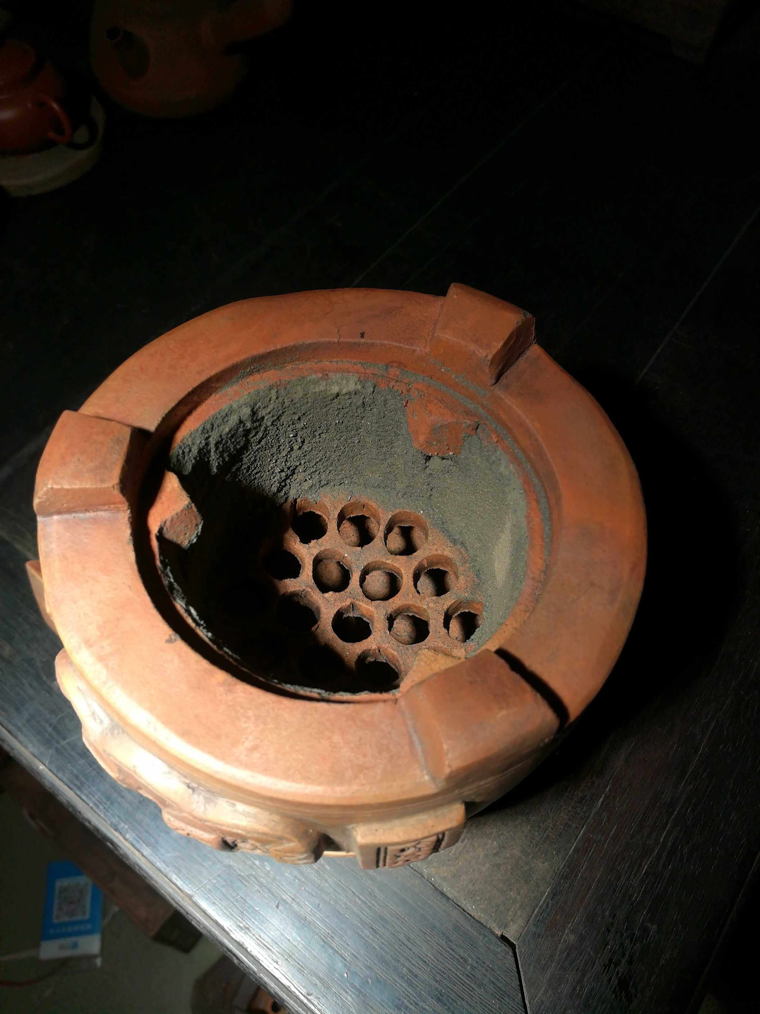 红泥火炉老式炭炉陶器泥炉手工风炉文房茶道茶道