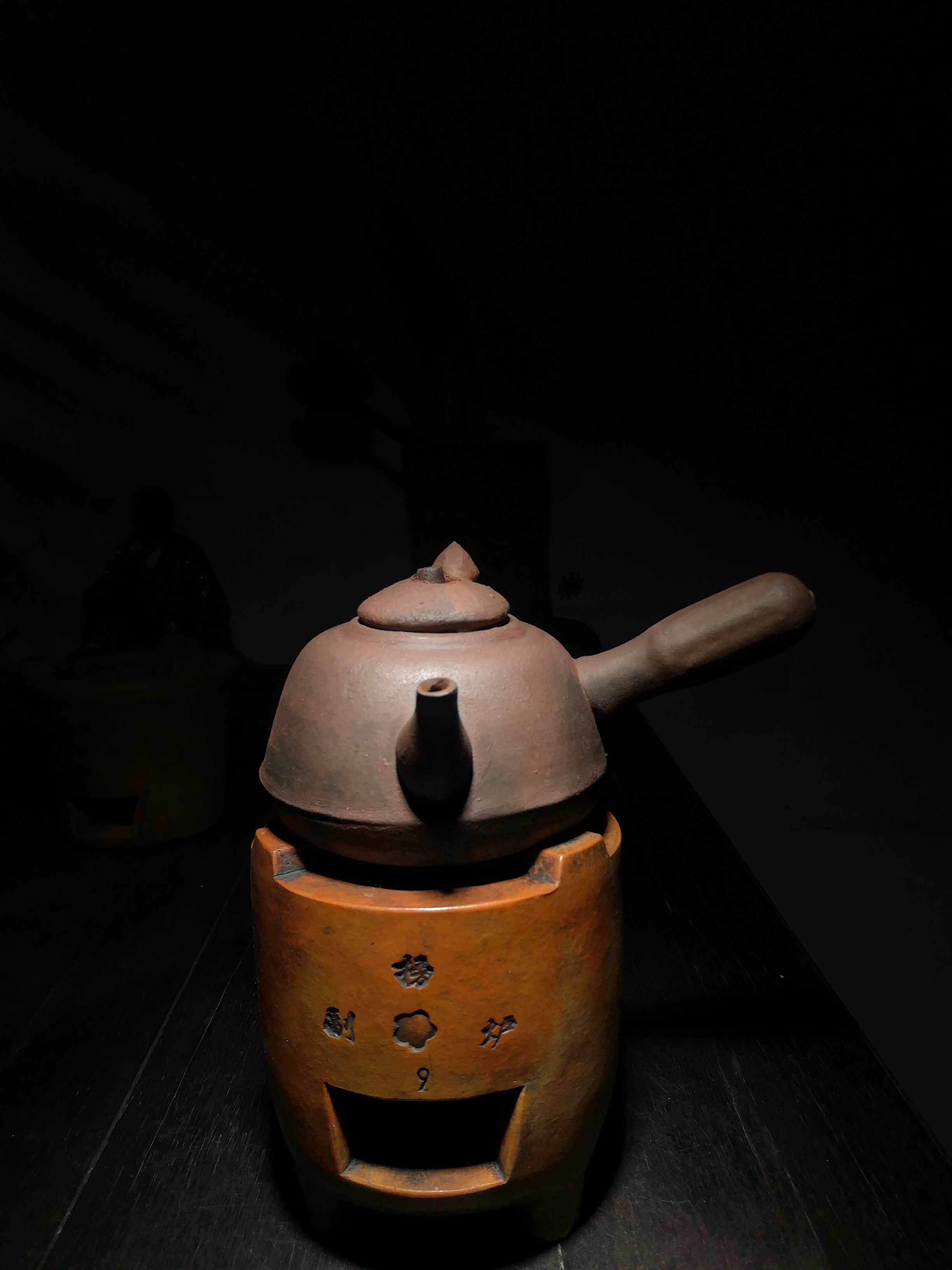 红泥仔玉禅意茶具茶道文房手工书煨薄锅砂铫茶壶
