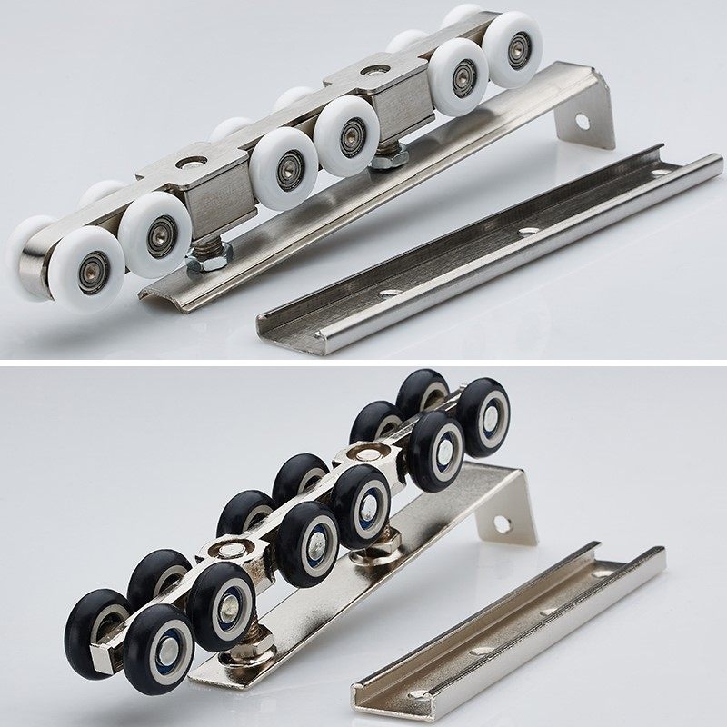 直排吊顶吊轨吊轮滑轮直轨耐用门门易用吊架吊滑