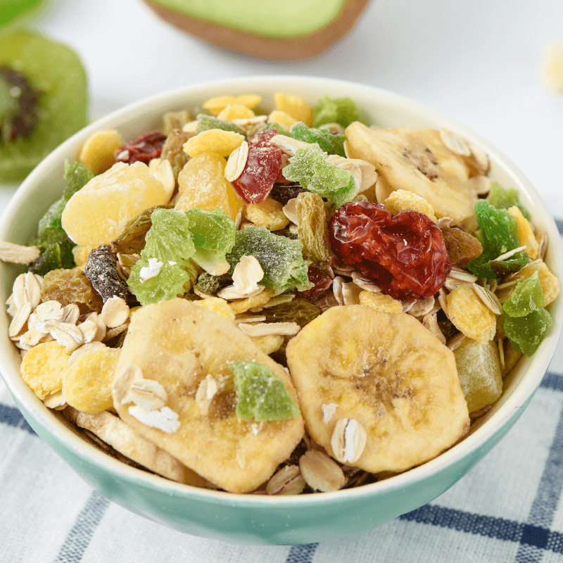 水果燕麦片早餐冲饮即食谷物坚果营养冲饮麦片