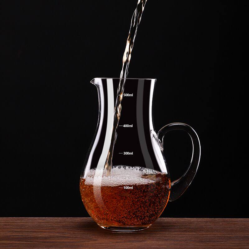 酒器白酒家用小号洋酒扎壶红酒醒酒加厚水晶醒酒器