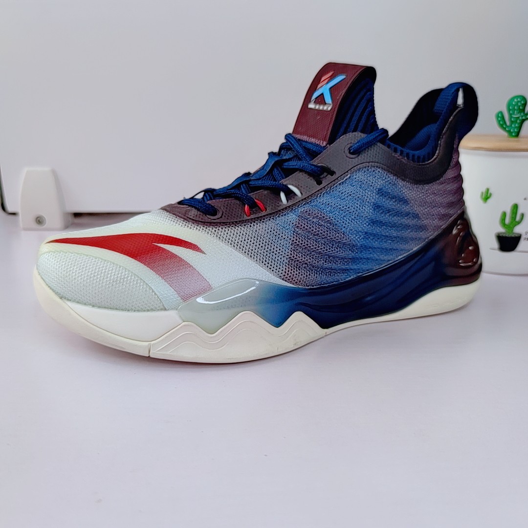 安踏kt6low汤普森篮球鞋2021夏季新款6代低帮实战运动鞋112121102
