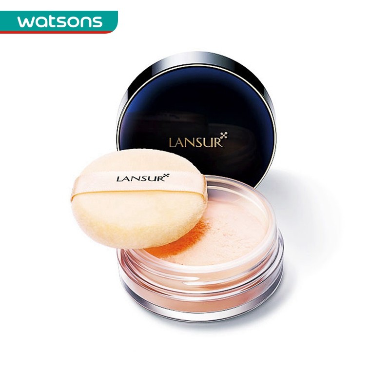 屈臣氏兰瑟亲肤无痕持久定妆蜜粉散粉光控保湿蜜粉