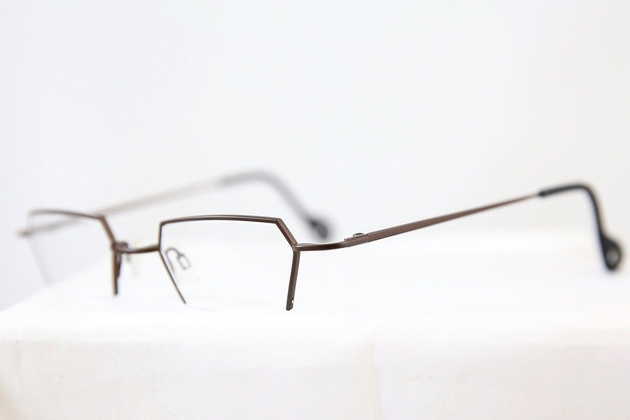 theo比利时小众设计师半框金属近视方框个性眼镜架眼镜架