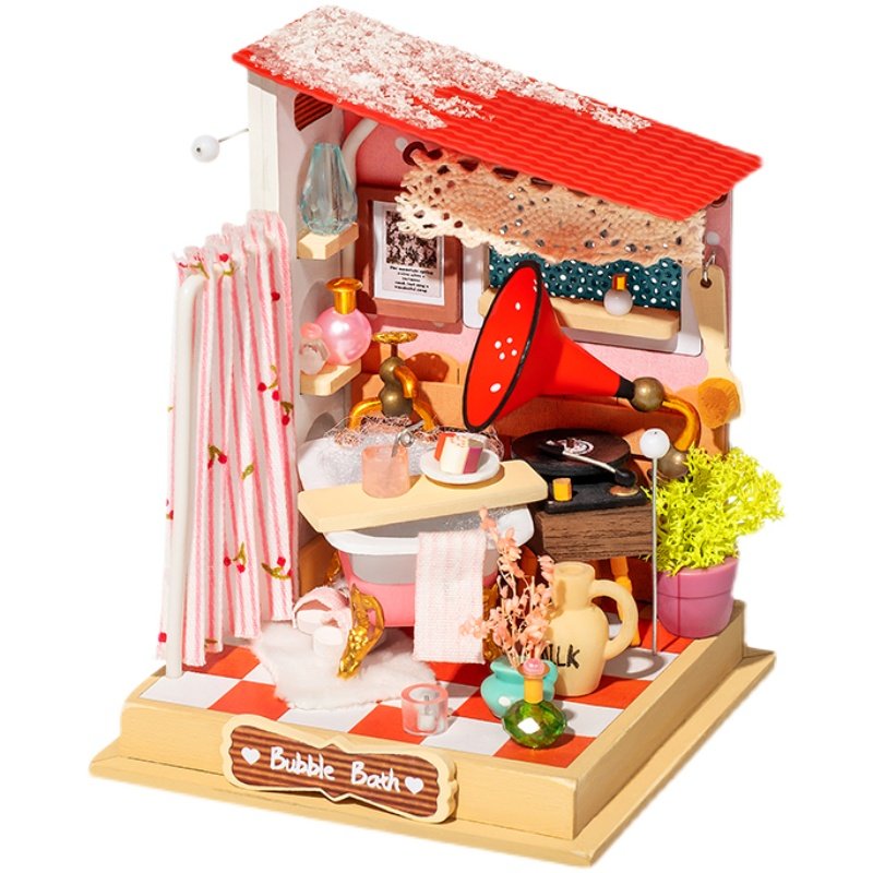 若态若来diy小屋方寸之间解闷手工手工制制作房子建筑