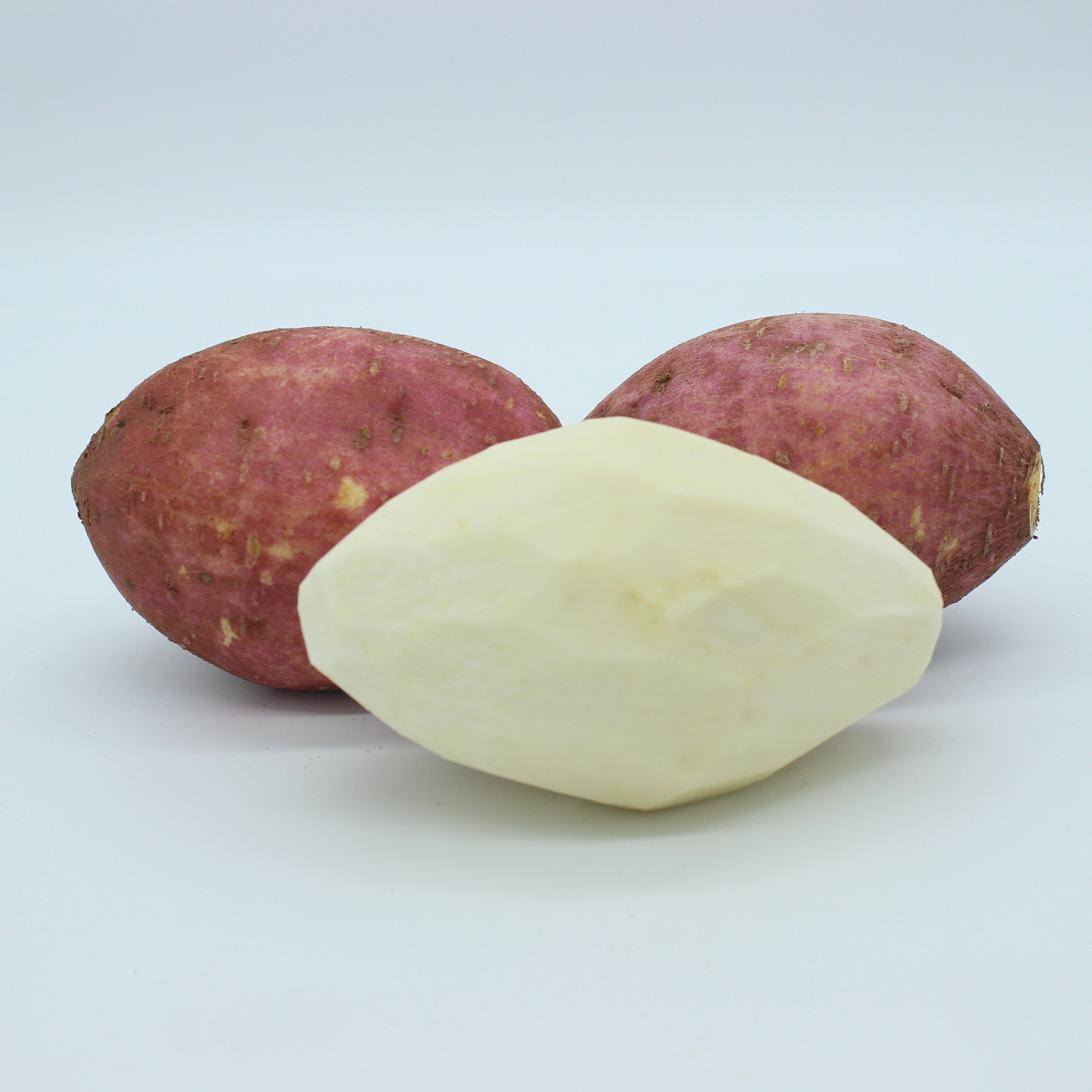 新鲜白心板栗薯白红薯农家山芋现挖番薯