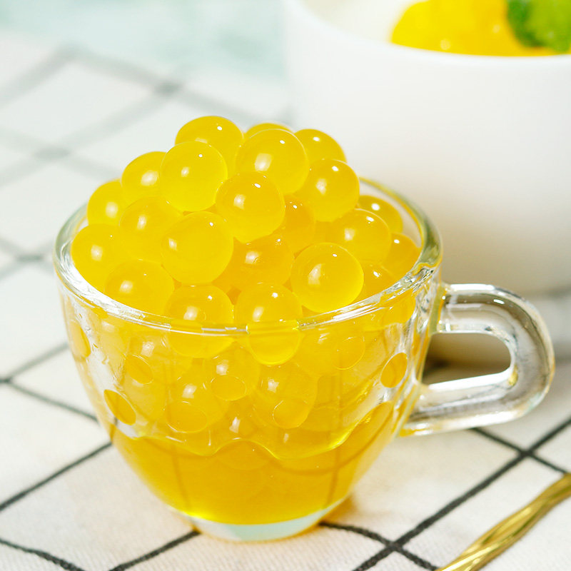 奕方芒果爆爆寒天水晶球魔豆奶茶原料果味12kg珍珠奶茶粉