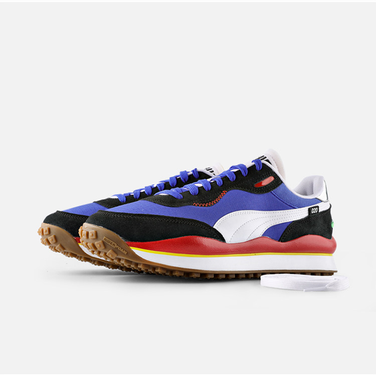 pumariderrideon彪马复古撞色男休闲运动板鞋