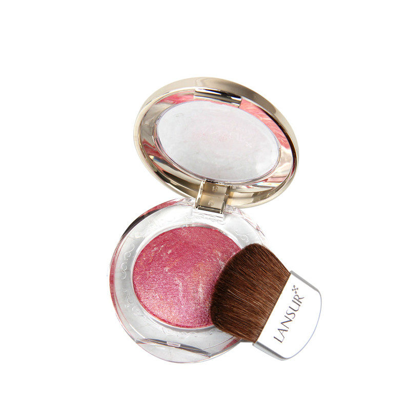 lansur兰瑟可圈可点烤粉腮红胭脂修容瘦脸专柜正品腮红