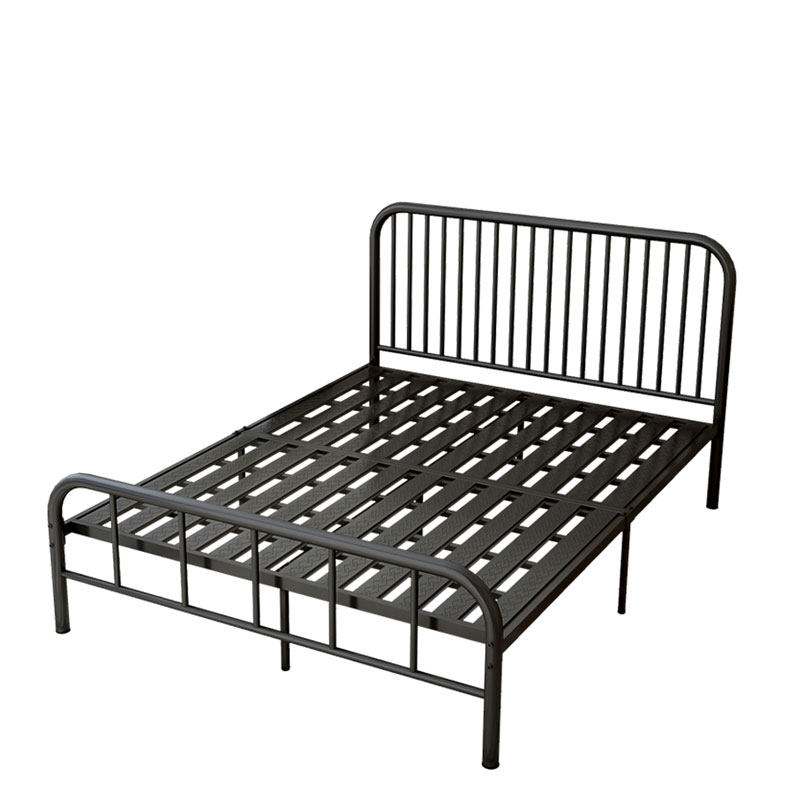 8经济型成人铁架子床1.2米单人铁床 - 新铁艺时代
