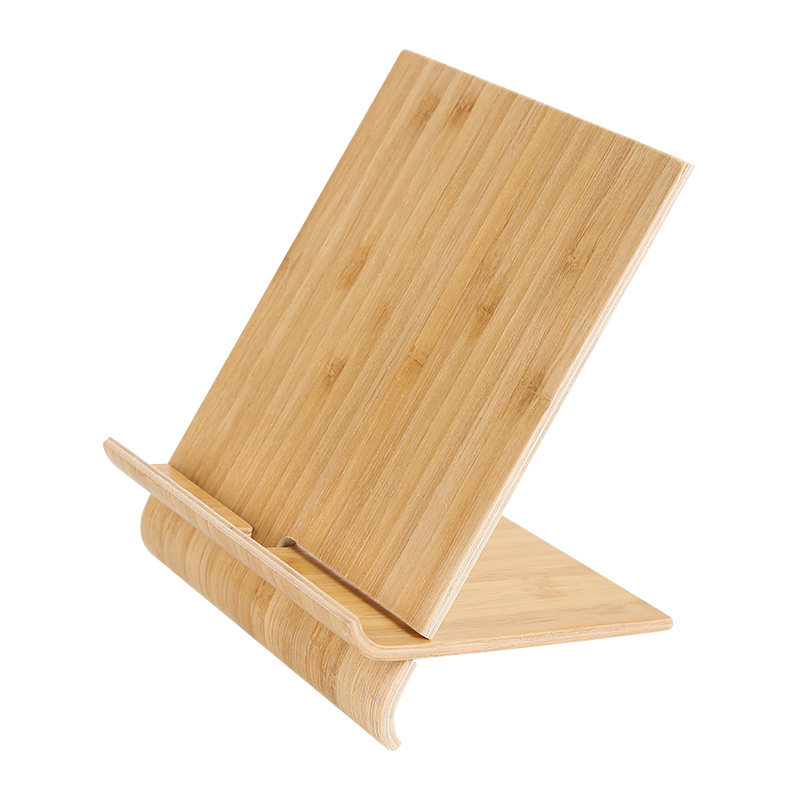 懒人手机桌面支架创意木质充电直播观影稳固通用展示架实木手机座