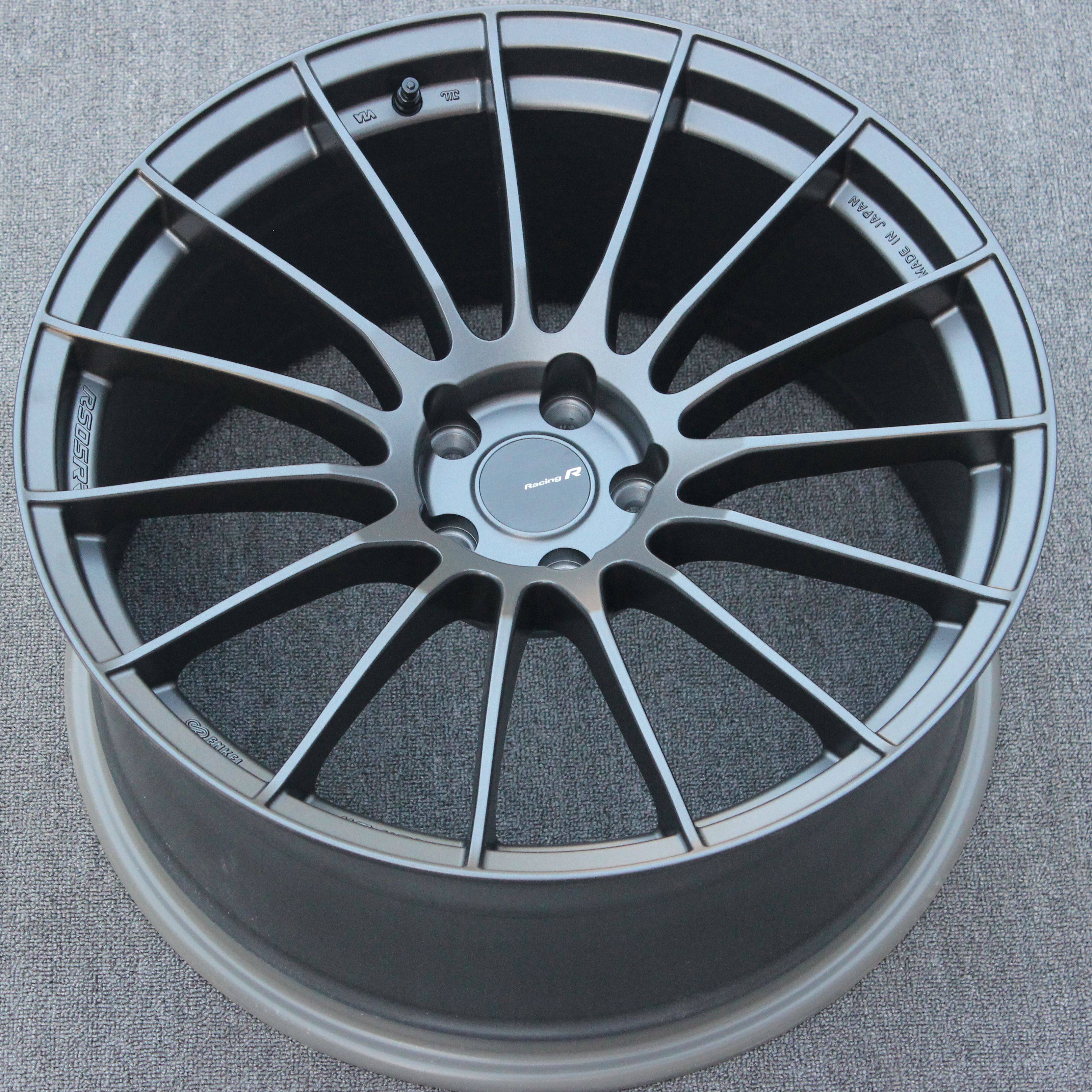 日本enkeirs05rr18寸旋压铸造轮毂高尔夫ccr36尚酷轮毂