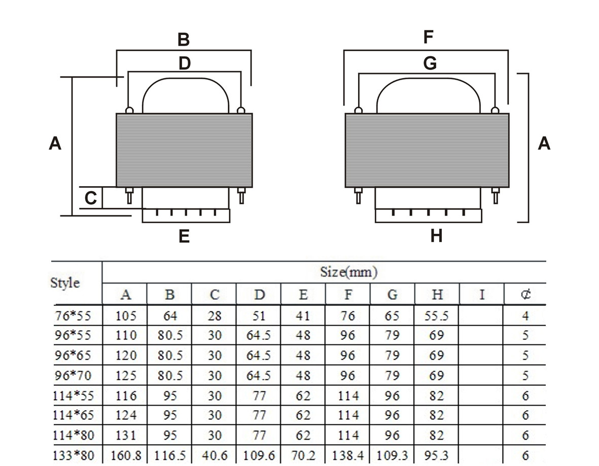 kt88 胆机电源变压器适用 0.35片280w laidys kt66 全新z11 el34