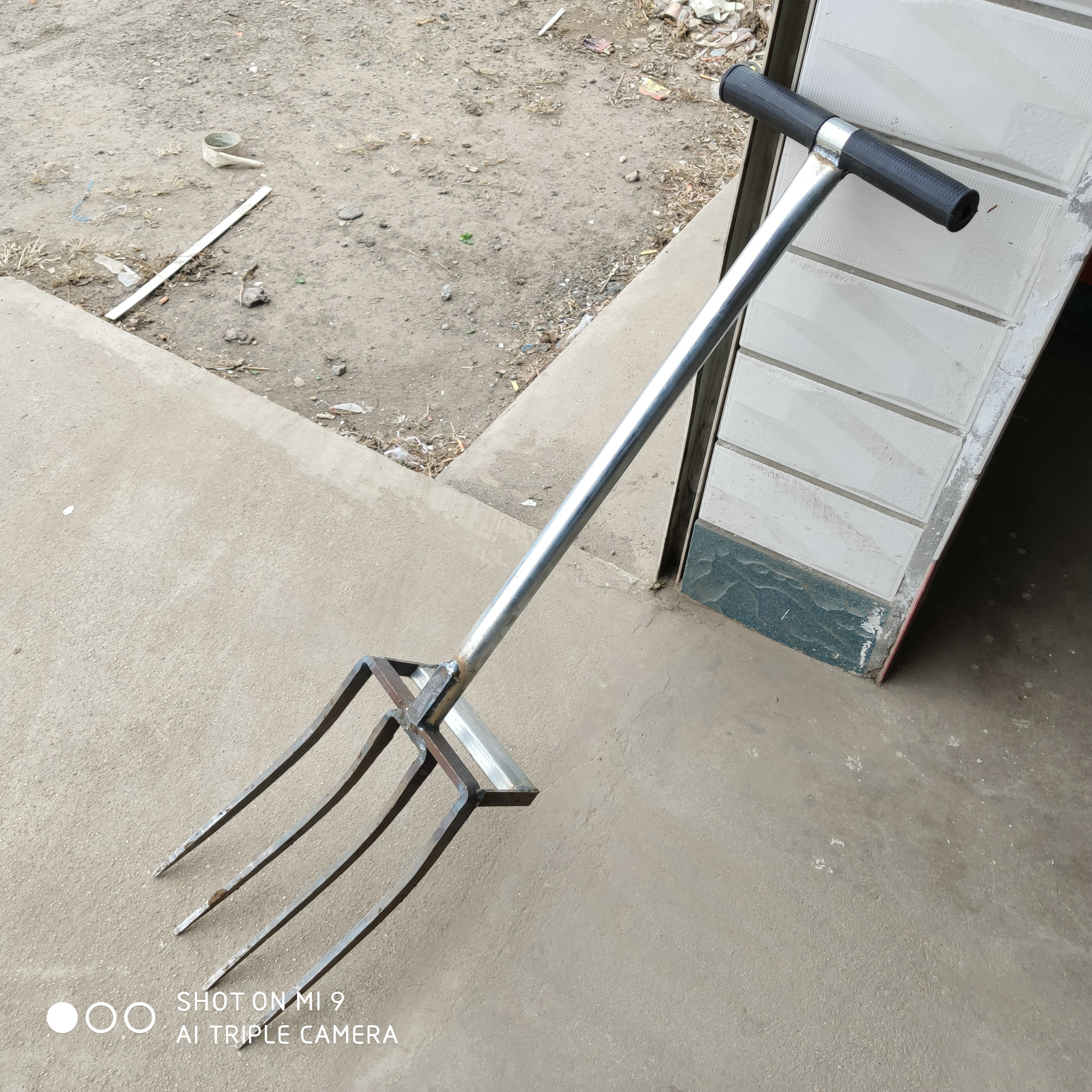 钢叉农用工具省力翻地松土神器粪叉翻土全钢深翻四齿叉子开荒挖地