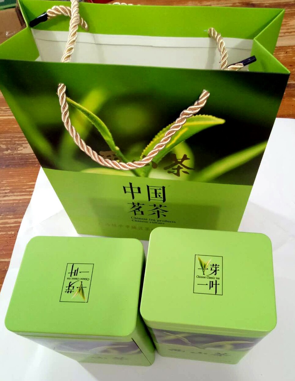 中国名茶 桂平西山绿茶 虎溪茶场 茶叶三茶园 上品250g