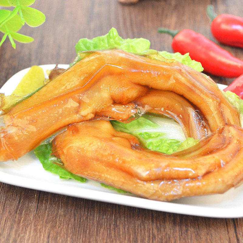 福建龙岩特产大晟土楼泡鸭办公休闲零食客家鸭肉零食