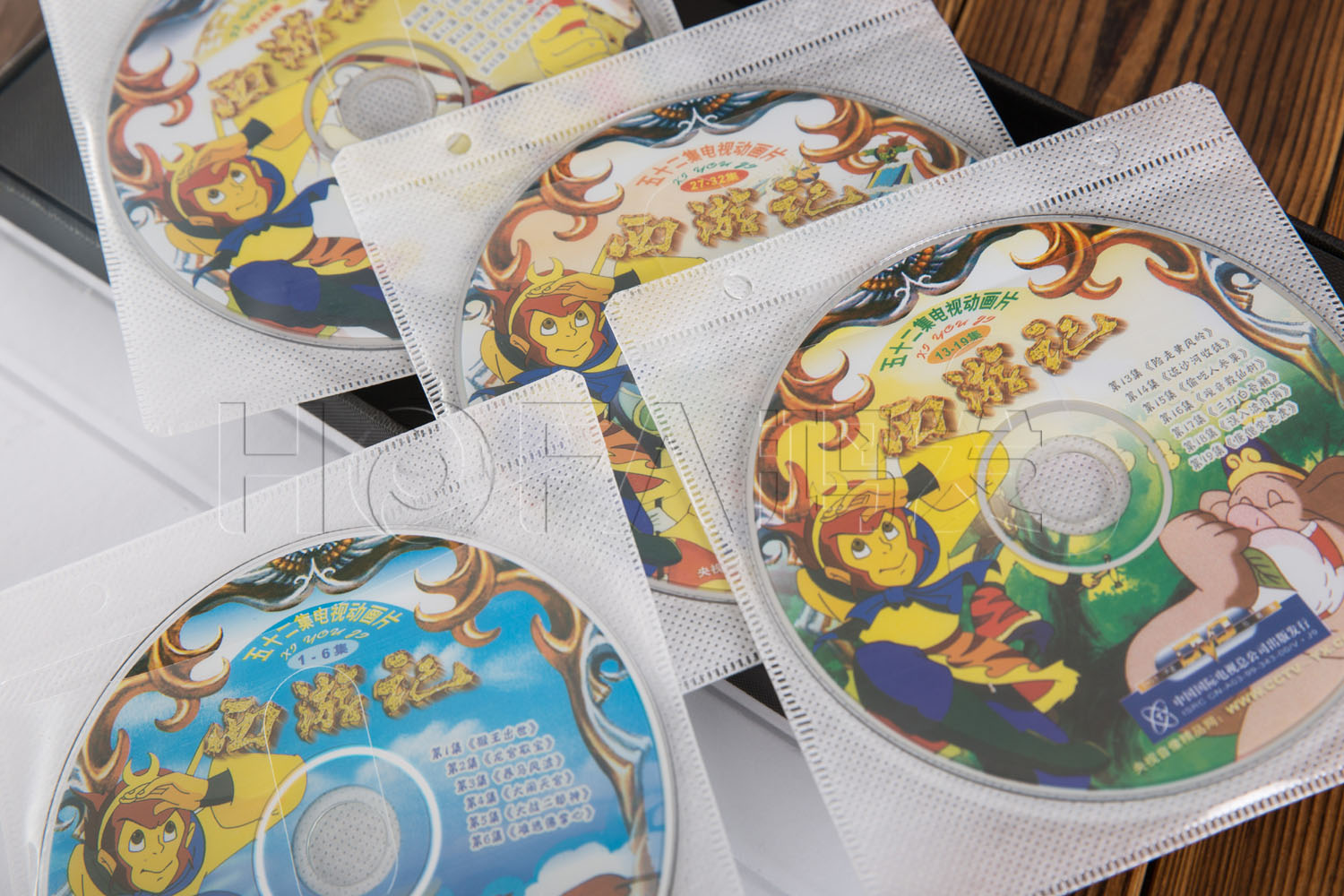 正版 西游记动画片(1-52集)8dvd西游记碟片儿童版央视版