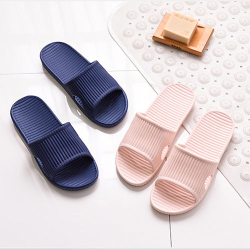 轻便防滑浴室拖鞋女夏居家情侣凉拖鞋酒店宾馆条纹拖鞋旅馆便宜