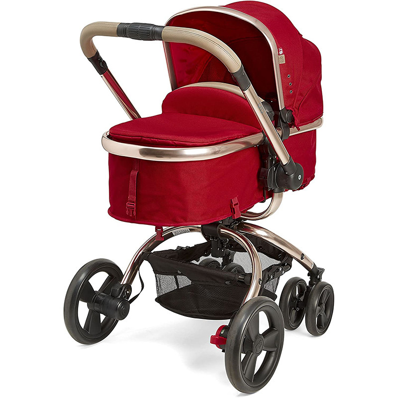 英国mothercare高景观婴儿推车360度旋转睡篮坐蔸二合一四轮推车