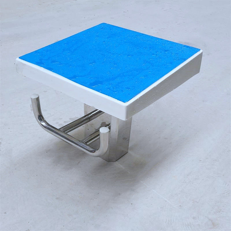 跳台游泳池比赛一级出发不锈钢防滑跳板竟赛出发起泳池设备