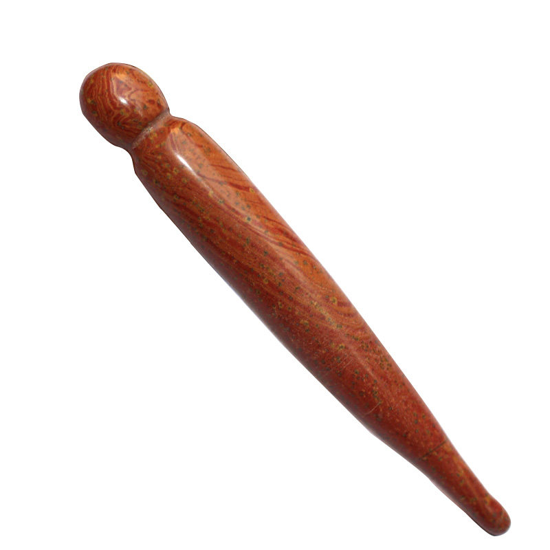 泗滨砭石脸部刮痧棒砭针眼部按摩淡化雀斑去痘印擀按摩穴位棒