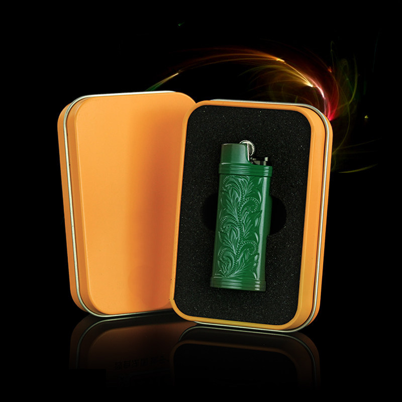 法国bic防爆比克短款j5金属砂轮迷你进口一次性打火机