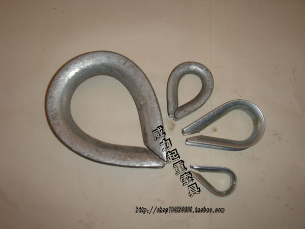 套环20mm钢丝绳压环夸口 三角扣护绳环鸡心环 m20钢丝绳夹头马眼