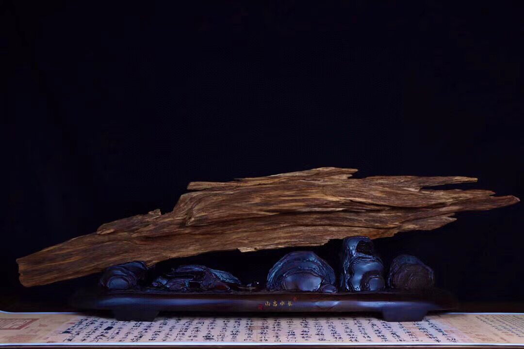天然沉香原料原木摆件老料保真达拉干雕件摆设木雕