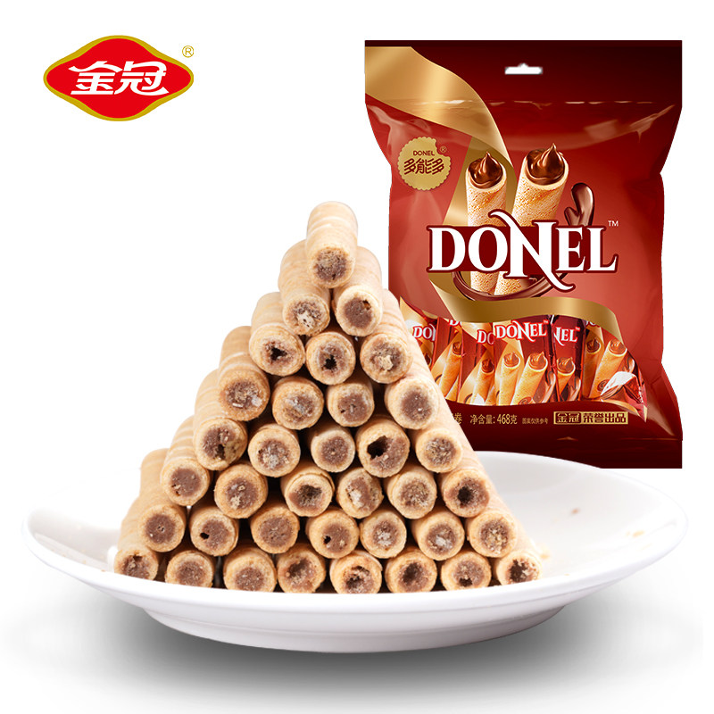 金冠巧克力棒蛋卷巧克力饼干
