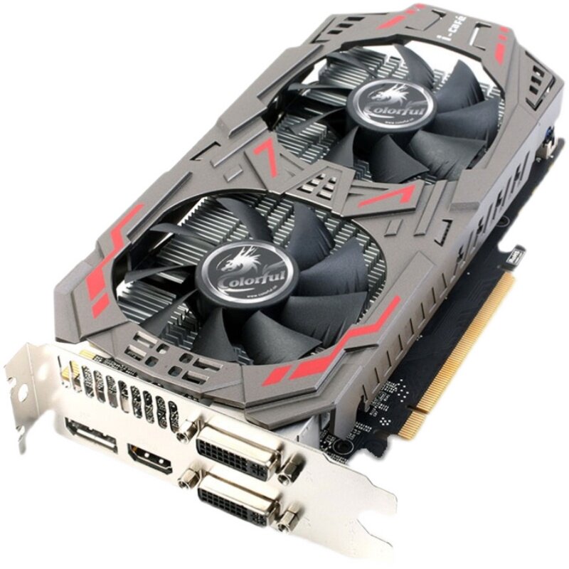 七彩虹拆机gtx9509601060独立显卡2g3g4g5g6g台式7501050ti1070显卡