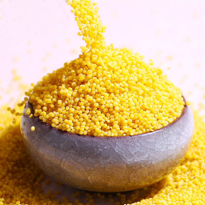 特产小米黄小米陕西特级米脂陕北农家五谷杂粮2.5kg小米