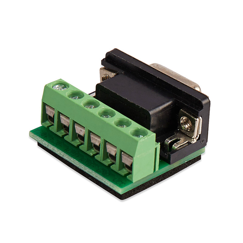 接线ztek力特rs485rs422rs232接线端子db9免焊接头连接器