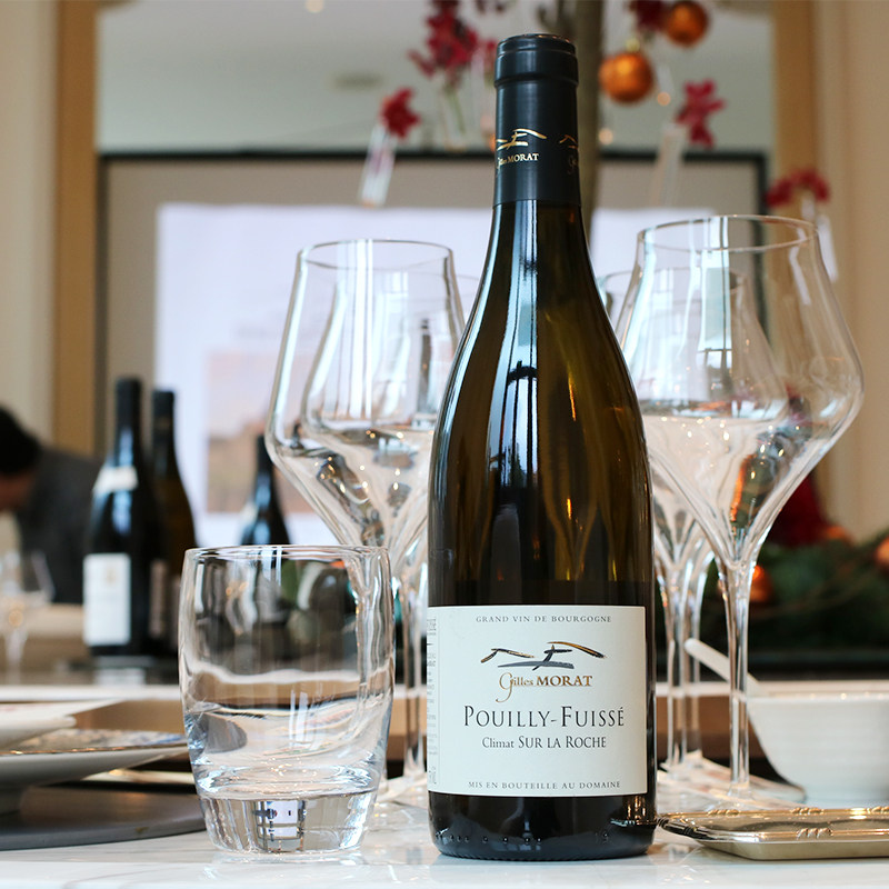 法国勃艮典普伊富aoc多丽白葡萄酒马贡pouillyfuisse干红静态葡萄酒