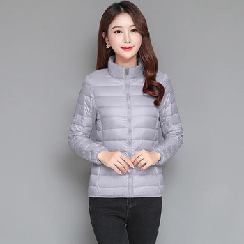 Women's 2024 New Thin Down Cotton Jacket Women's Large Cotton Jacket Autumn and Winter Jacket Women's Off-Season Cotton Jacket