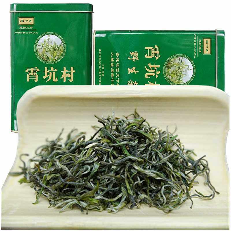 2022年新茶包邮池州肖坑茶叶霄坑雨前茶高山野生硒茶200克