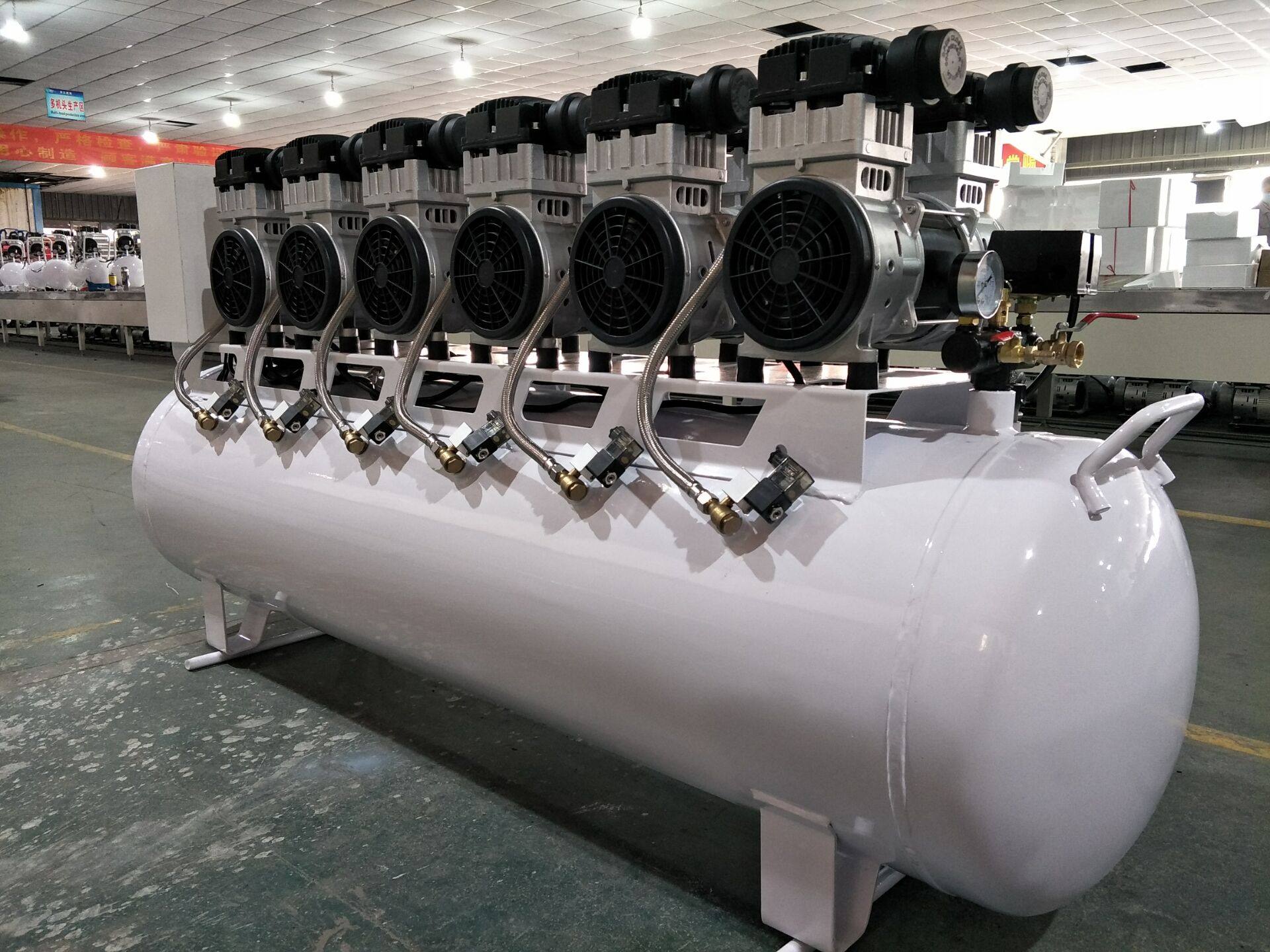 奇拉维特55kw75kw11kw无油静音空压机工业喷涂装修高压冲气泵