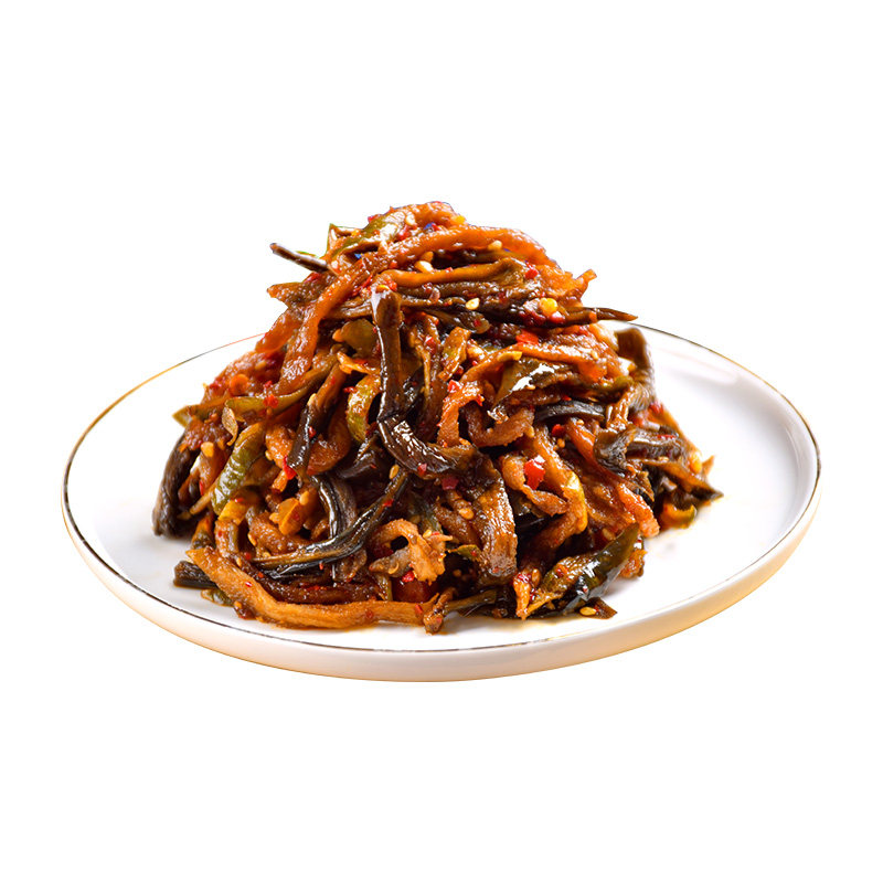 韩国泡菜正宗拌干茄子萝卜条东北朝鲜下饭饭菜腌制